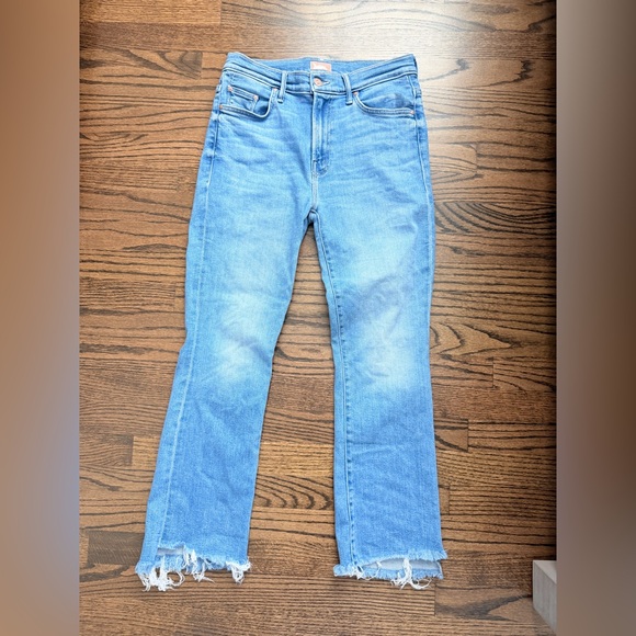 MOTHER - The Insider Crop Step Fray - Out of the Blue - size 28 - Picture 3 of 8